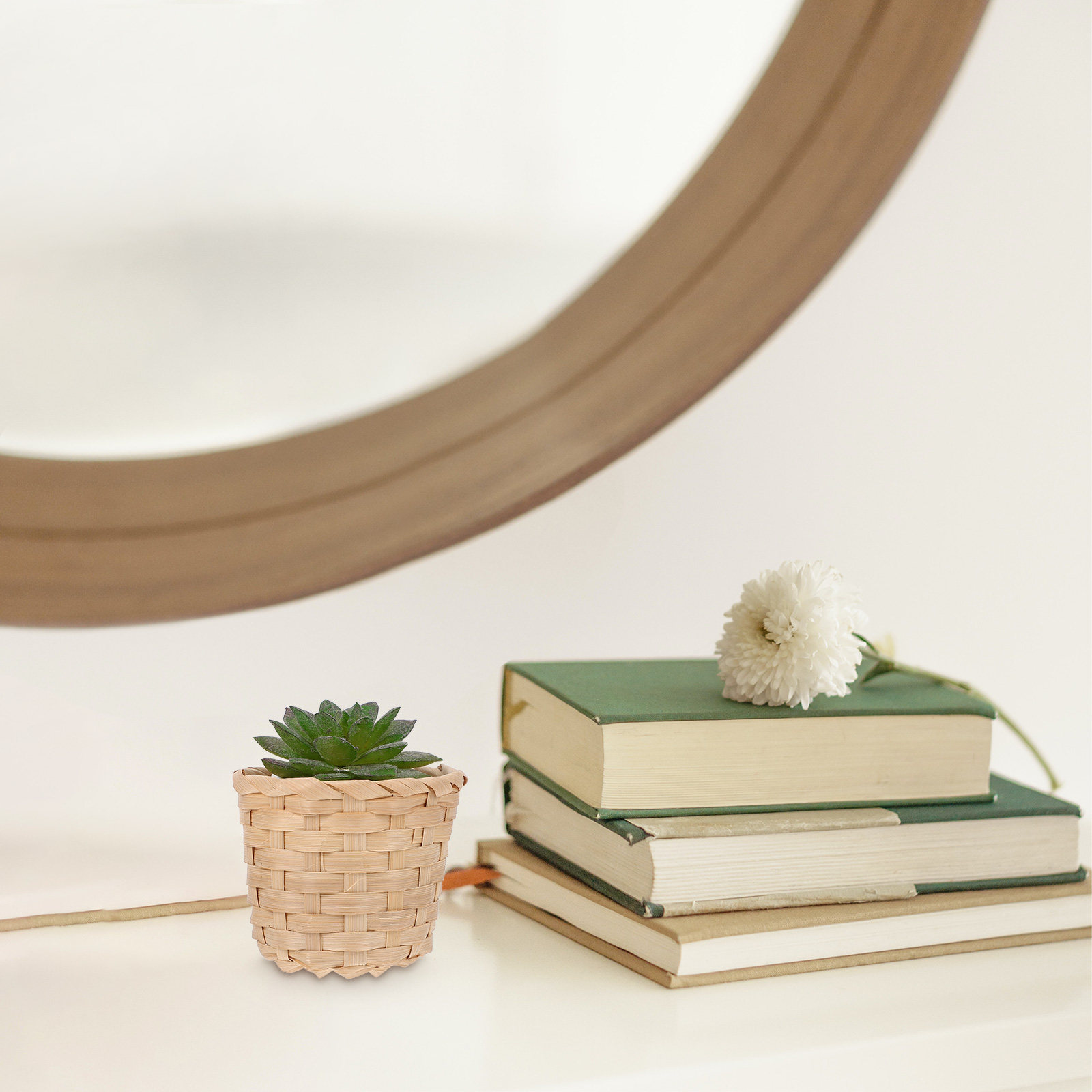 Sustainable Living Officer - 10 adet Premium bambu dokuma sepet