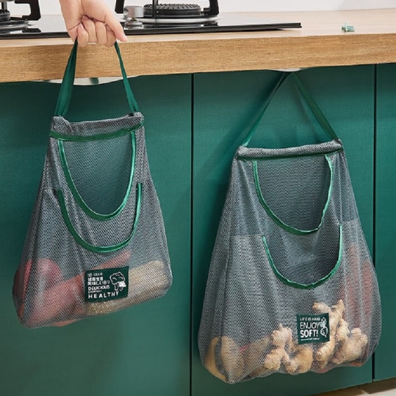 Reusable Produce Bag - Yeniden Kullanılabilir Saklama Torbaları Mutfak Asılı